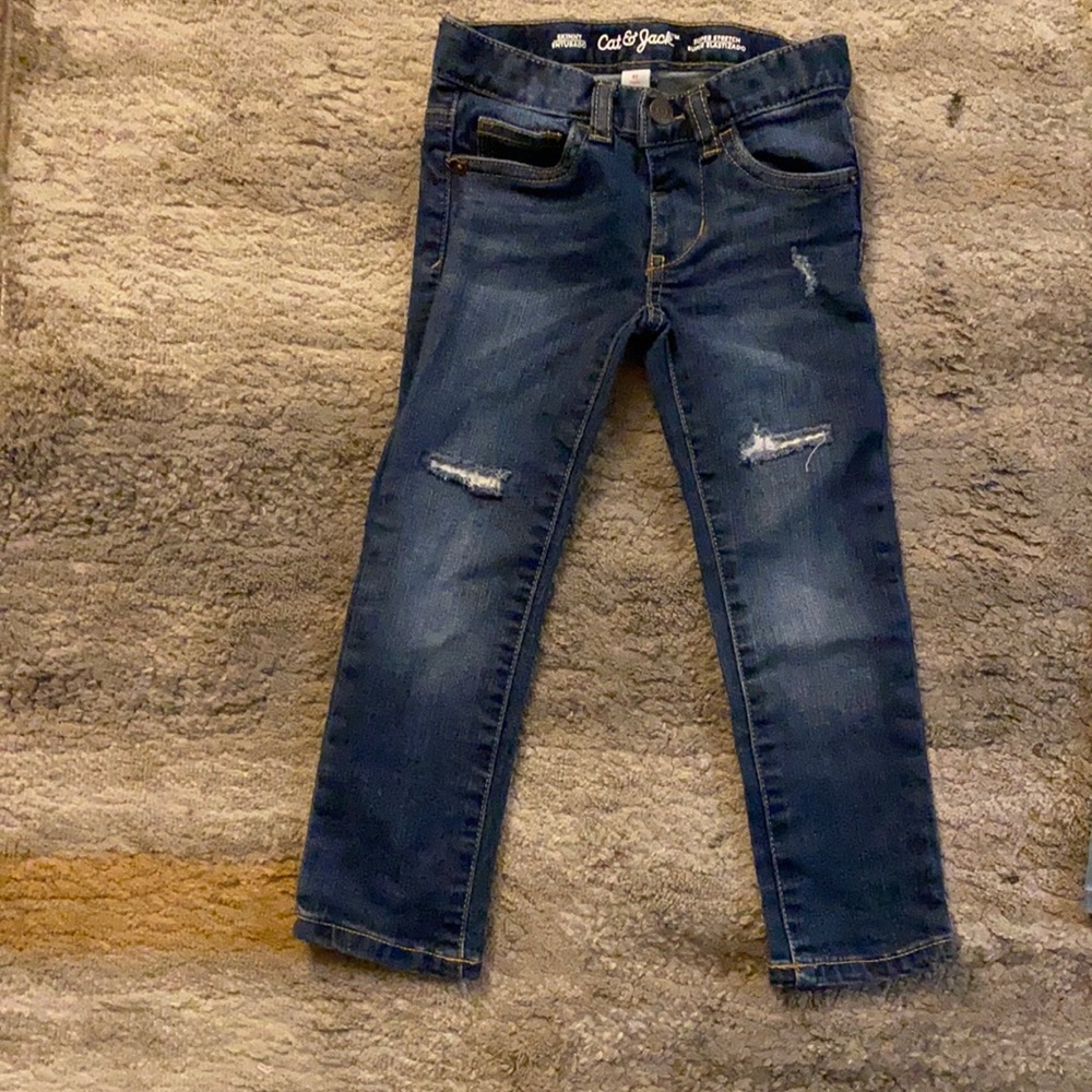 Dark Wash Skinny Super Stretch